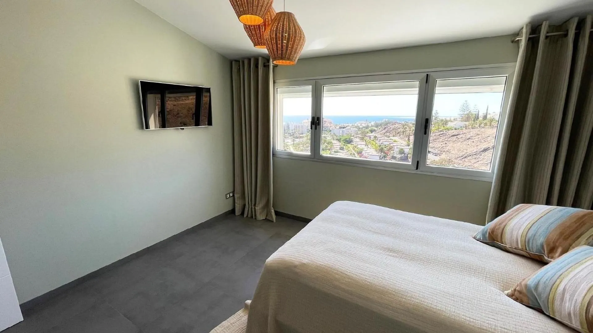 Feriehus Luxusvilla Morelli Mit Meerblick Und Pool San Agustín Spanien